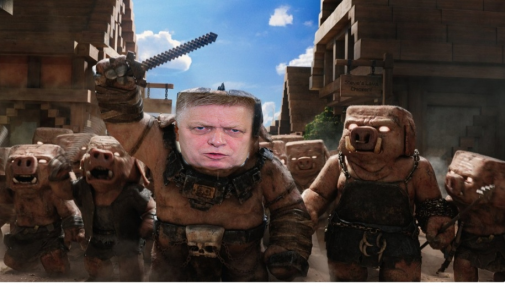 Minecraft movie SK