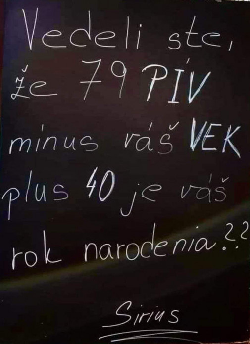 Pivko neklame