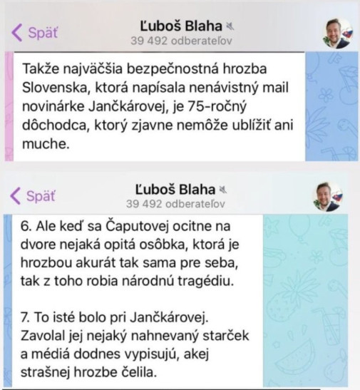 Blaha nigdy nemanipuluje